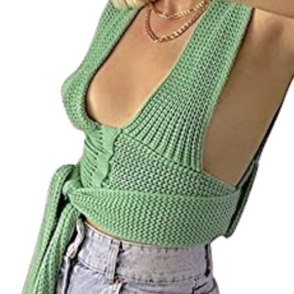 Wrap Sweater Tank! New Without Tags!!